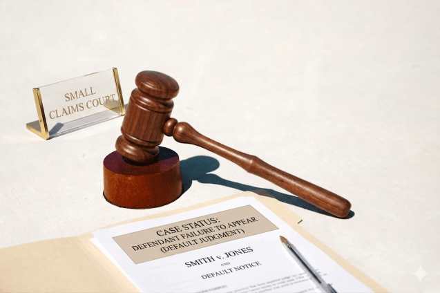 What Happens If the Defendant Doesn't Show Up to Small Claims Court